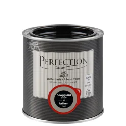 Brico Perfection Lak Ultradekkend Hoogglans Zwart 375Ml- Lakken
