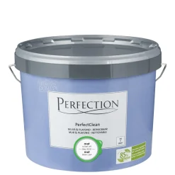Brico Perfection Muurverf Perfectclean Muur & Plafond Mat Ral9010 10L- Muurverf