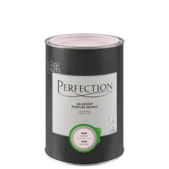 Brico Perfection Muurverf Ultradekkend Mat Oudroze 1L- Muurverf