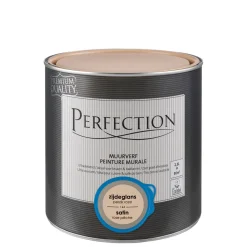 Brico Perfection Muurverf Ultradekkend Zijdeglans Perzik Roze 2,5L- Muurverf