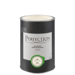 Brico Perfection Muurverf Ultradekkend Mat Gebroken Wit 1L- Muurverf