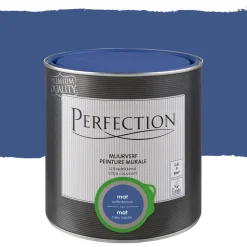 Brico Perfection Ultradekkende Muurverf Saffierblauw Mat 2,5L- Muurverf