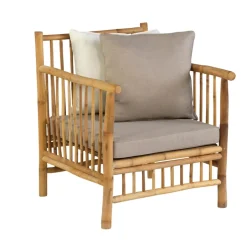 Brico Persoon Exotan Bamboe Loungeset - Natural Finish- Loungesets