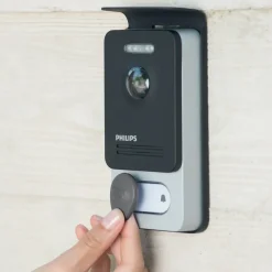 Brico Philips Videointercom Welcomeeye Connect2 Touchscreen 130° Kijkhoek- Deurbellen