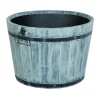 Brico Plantenbak Acaciahout Rond O46Cm Grijs- Plantenpotten En -Bakken
