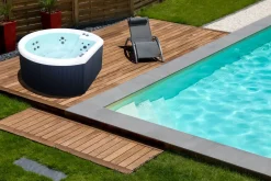 Brico Poolstar Spa Acrylique Halfmoon 4 Personen- Spa En Jacuzzi