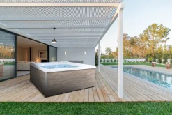 Brico Poolstar Spa Acrylique Square 5 Personen- Spa En Jacuzzi