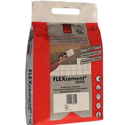 Cement|Brico Ptb Bouw- En Tegellijm Grijs 5 Kg
