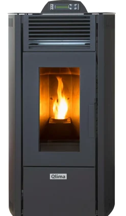 Brico Qlima Pelletkachel Viola 100S-Line Black 8,9Kw