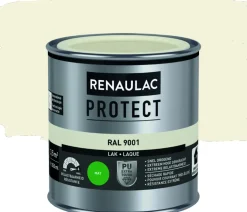 Brico Renaulac Lak Protect Ral9001 Mat 250Ml- Lakken