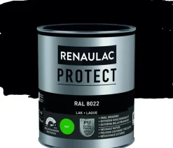 Brico Renaulac Lak Protect Ral8022 Mat 750Ml- Lakken