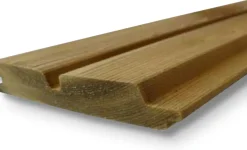 Brico Rhombus Rabat Gevelplank Geimpregneerd Hout 28X145X2000Mm- Balkonschermen
