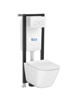Inbouwtoiletten|Brico Roca Inbouwreservoir Set Cassandra | Soft-Close Toiletzitting