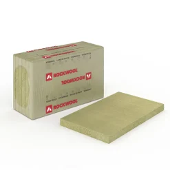 Wandisolatie|Brico Rockwool Isolatieplaat Plus - Steenwol - Rd-Waarde 2M² K/W - 70Mm - 100X60Cm - 3,6M² - 6 Stuks
