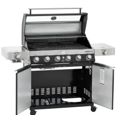 Brico Rosle Gasbarbecue Videro G6-S Vario 30Mbar 110,5X65,5X65,5Cm- Gasbarbecue