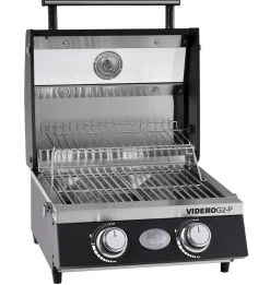 Brico Rosle Gasbarbecue Videro G2-P 45X45X34,7Cm- Gasbarbecue