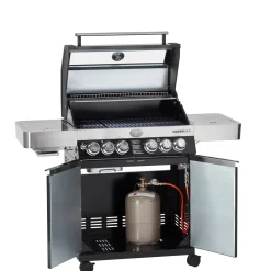 Brico Rosle Gasbarbecue Videro G4-S Vario 30Mbar 81,5X65,5X65,5Cm- Gasbarbecue