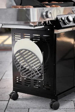 Brico Rosle Gasbarbecue Videro G4-S Vario 30Mbar 81,5X65,5X65,5Cm- Gasbarbecue