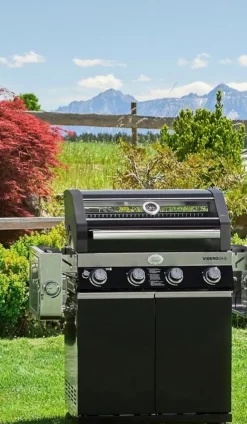 Brico Rosle Gasbarbecue Videro G4-S Vario 30Mbar 81,5X65,5X65,5Cm- Gasbarbecue