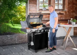 Brico Rosle Gasbarbecue Videro G3-S Vario 30Mbar 70,5X65,5X65,5Cm- Gasbarbecue