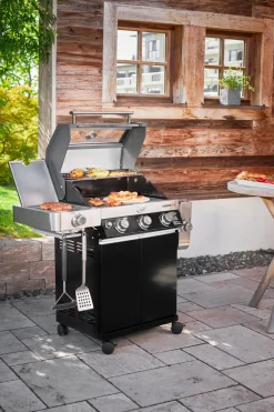 Brico Rosle Gasbarbecue Videro G3-S Vario 30Mbar 70,5X65,5X65,5Cm- Gasbarbecue