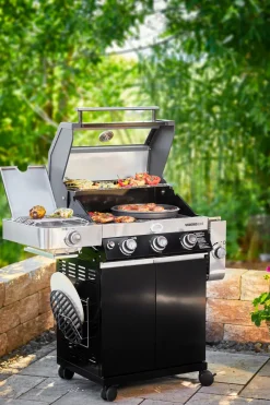 Brico Rosle Gasbarbecue Videro G3-S Vario 30Mbar 70,5X65,5X65,5Cm- Gasbarbecue