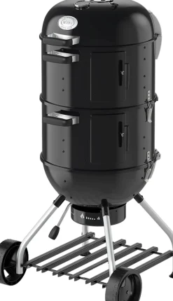 Brico Rosle Houtskoolbarbecue Smoker F50-S No.1 69X38X136Cm- Houtskool Barbecue