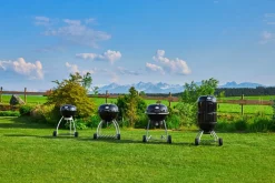 Brico Rosle Houtskoolbarbecue Smoker F50-S No.1 69X38X136Cm- Houtskool Barbecue