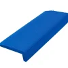 Brico Rubber Rand Opsluitband L-Vormig - 100X40X14,5 Cm - Blauw- Opsluitbanden & Boordstenen