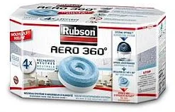 Luchtontvochtigers|Brico Rubson Navullingen Vochtopnemer Aero 360 Neutraal 4Stuks