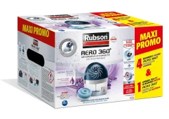Luchtontvochtigers|Brico Rubson Vochtopnemer Aero 360 + 4 Lavendel Navullingen