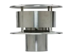 Brico Saninstal Rookgaskap O100Mm Aluminium