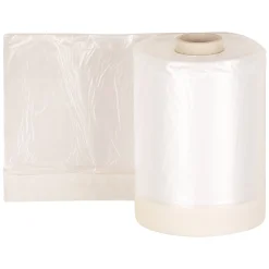 Bouwfolie|Brico Sc Afdekfolie - Navulling Met Afplakband 0,55X33M