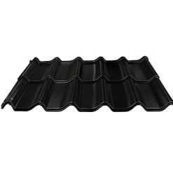 Dakpannen|Brico Scala Plastics Dakpanplaat Zwart 76 X 117 Cm