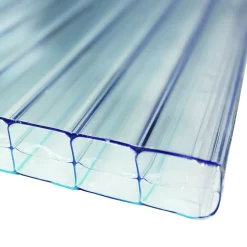 Golfplaten|Brico Scala Plastics Transparante Polycarbonaat Kanaalplaat Helder 1,5X1,05M