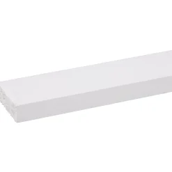 Timmerhout|Brico Schaaflat Grenen Gegrond Wit 16X45Mm 270Cm
