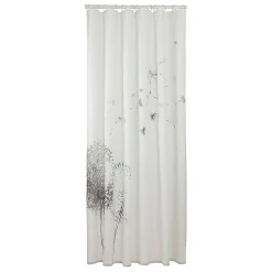 Douchegordijnen|Brico Sealskin Douchegordijn Flow 180X200Cm Polyester Zwart/ Wit