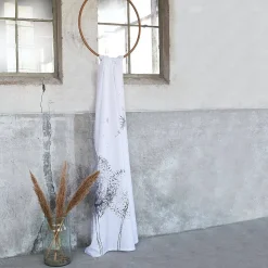 Douchegordijnen|Brico Sealskin Douchegordijn Flow 180X200Cm Polyester Zwart/ Wit