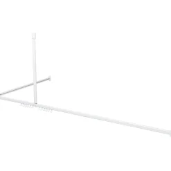 Douchegordijnstangen|Brico Sealskin Easy Roll Douchegordijnstangset 90X90X90Cm Wit