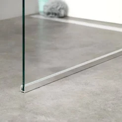 Douchewanden & Inloopdouches|Brico Sealskin I Am Douchewand Walk In Type A3 (Divider) 98Cm Chroom/Zilver Hoogglans | 8Mm Helder Veiligheidsglas + Antikalk