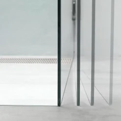 Douchedeuren|Brico Sealskin I Am Pendeldeur (Rechterdeel) Voor Een Nis Van 1000Mm Roestvrij Staal| Helder Glas + Antikalk