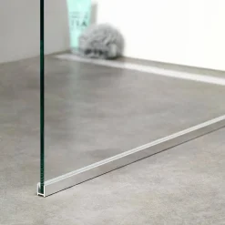 Douchedeuren|Brico Sealskin I Am Vloerprofiel 150Cm Rvs