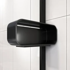 Douchewanden & Inloopdouches|Brico Sealskin Inc. Inloopdouche Type A3 120X200Cm Met Douchemand | 8 Mm Helder Veiligheidsglas Met Antikalklaag Mat Zwart