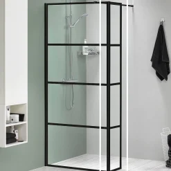 Douchewanden & Inloopdouches|Brico Sealskin Mix&Match Douchewand 30Cmx200Cm| 8Mm Veiligheidsglas Met Frame Decor