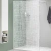 Douchewanden & Inloopdouches|Brico Sealskin Mix&Match-Set Inloopdouche Walk In Type A3| 1380Mm Breed| Wit|8Mm Dik Veiligheidsglas| Helder Met Hemp Decor