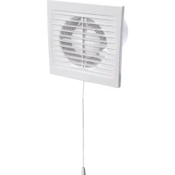 Luchtafvoer|Brico Sencys Badkamerventilator Basic O100Mm Trekkoord Ce