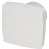 Luchtafvoer|Brico Sencys Badkamerventilator Deco Wit O100Mm 12V Timer Vochtsensor Ce