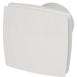 Luchtafvoer|Brico Sencys Badkamerventilator Deco Wit O100Mm 12V Timer Vochtsensor Ce
