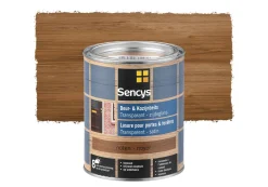 Brico Sencys Beits Ramen En Deuren Semi-Transparant Zijdeglans Walnoot 0,75L- Beits