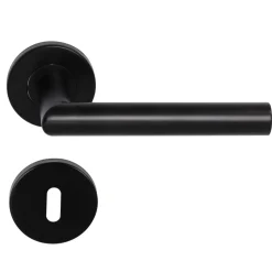 Brico Sencys Deurkruk Black Forest Rvs Zwart- Deurbeslag